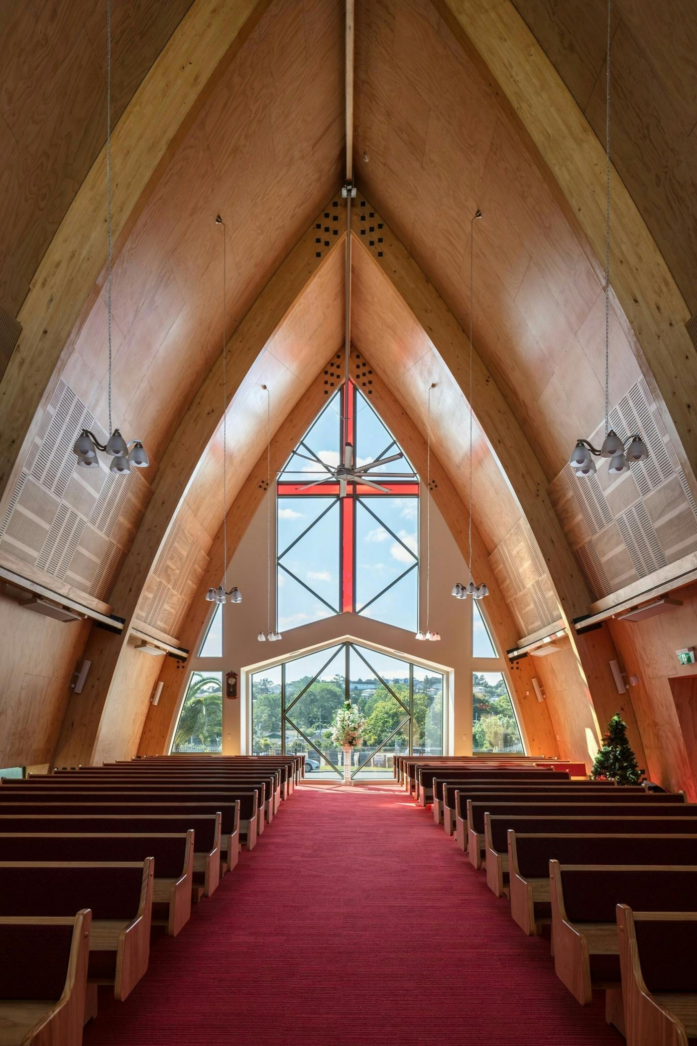 Tuvalu Church interior